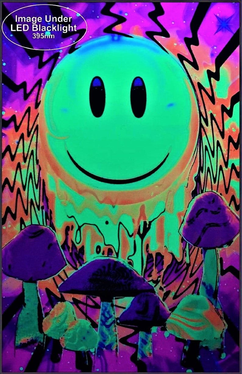 Have A Nice Trip - Black Light Poster