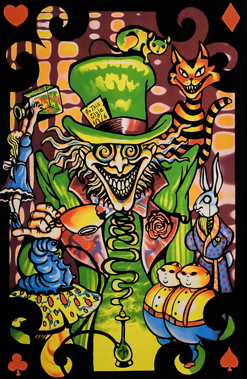 Alice In Wonderland Mad Hatter - Dream Space Decor