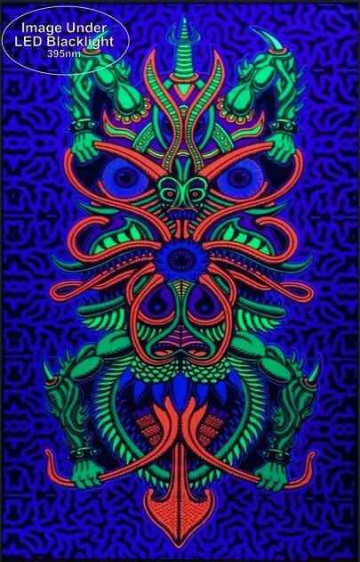Angel Of Death By: Chris Dyer - Black Light Poster