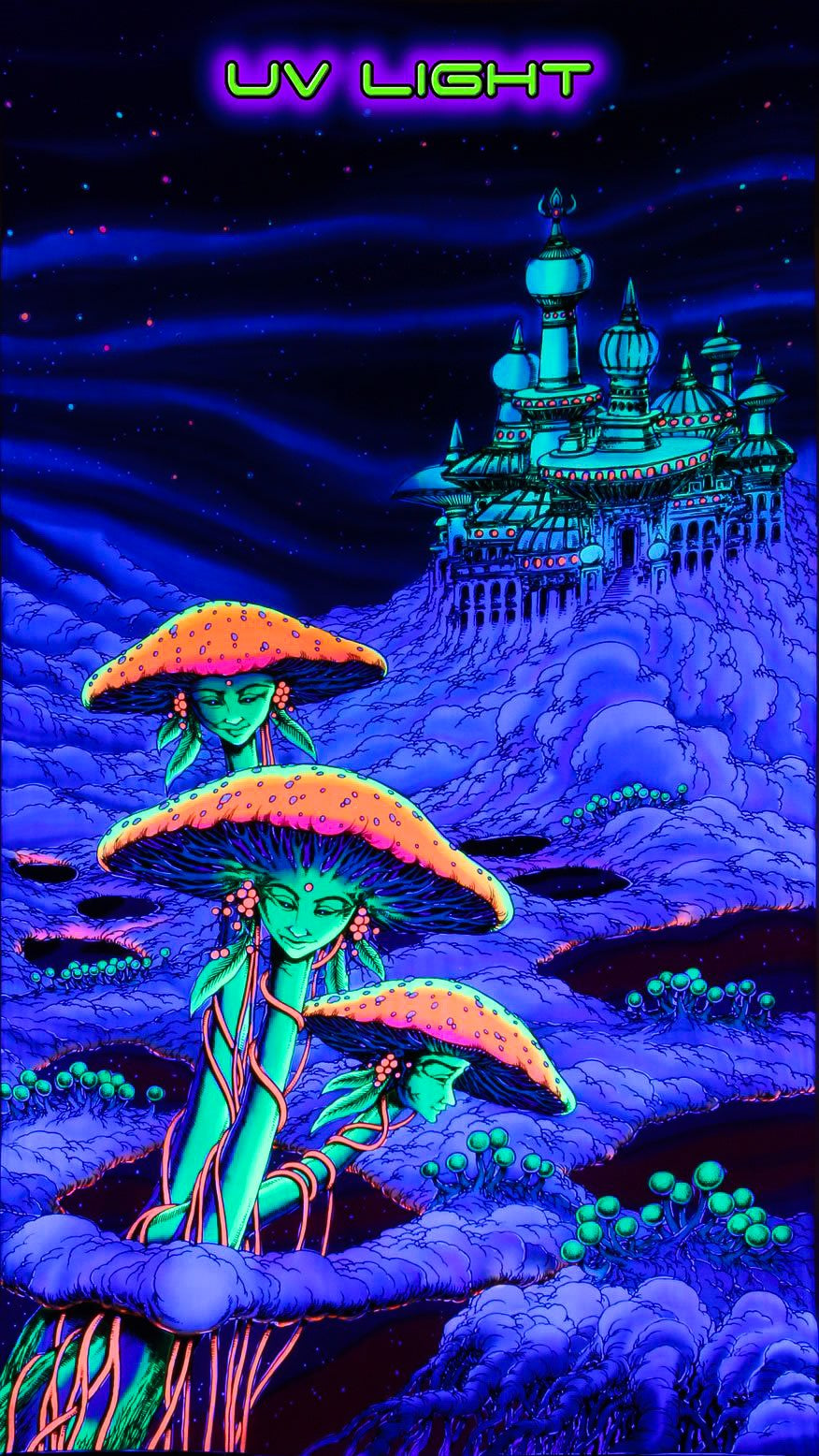 Cloud Temple - UV Backdrop