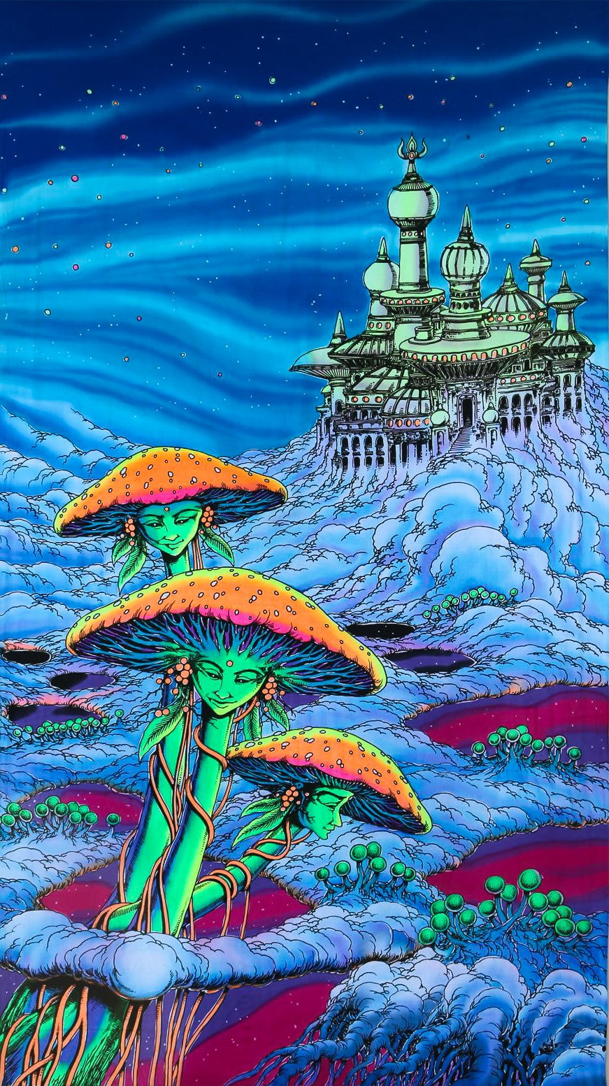 Cloud Temple - UV Backdrop