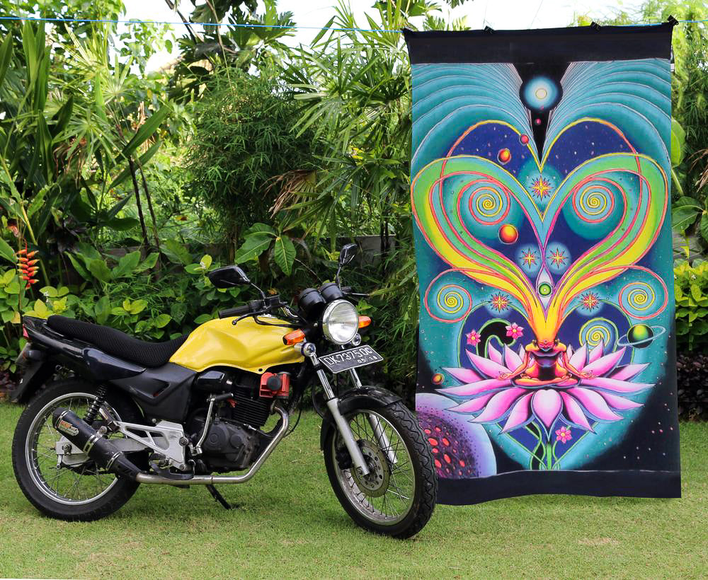 Heart Space - UV Backdrop
