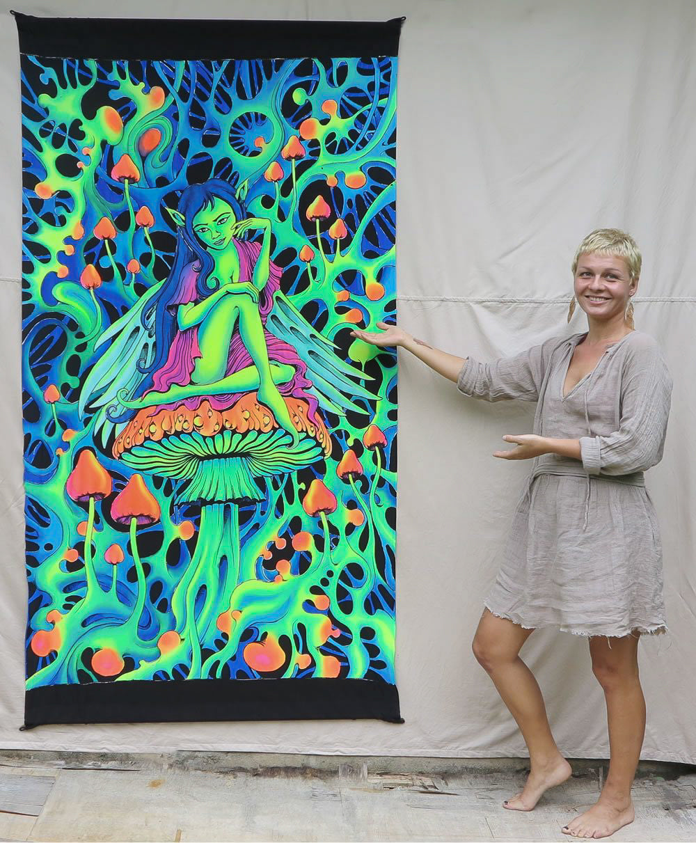 PsyAlaska Fairy - UV Backdrop