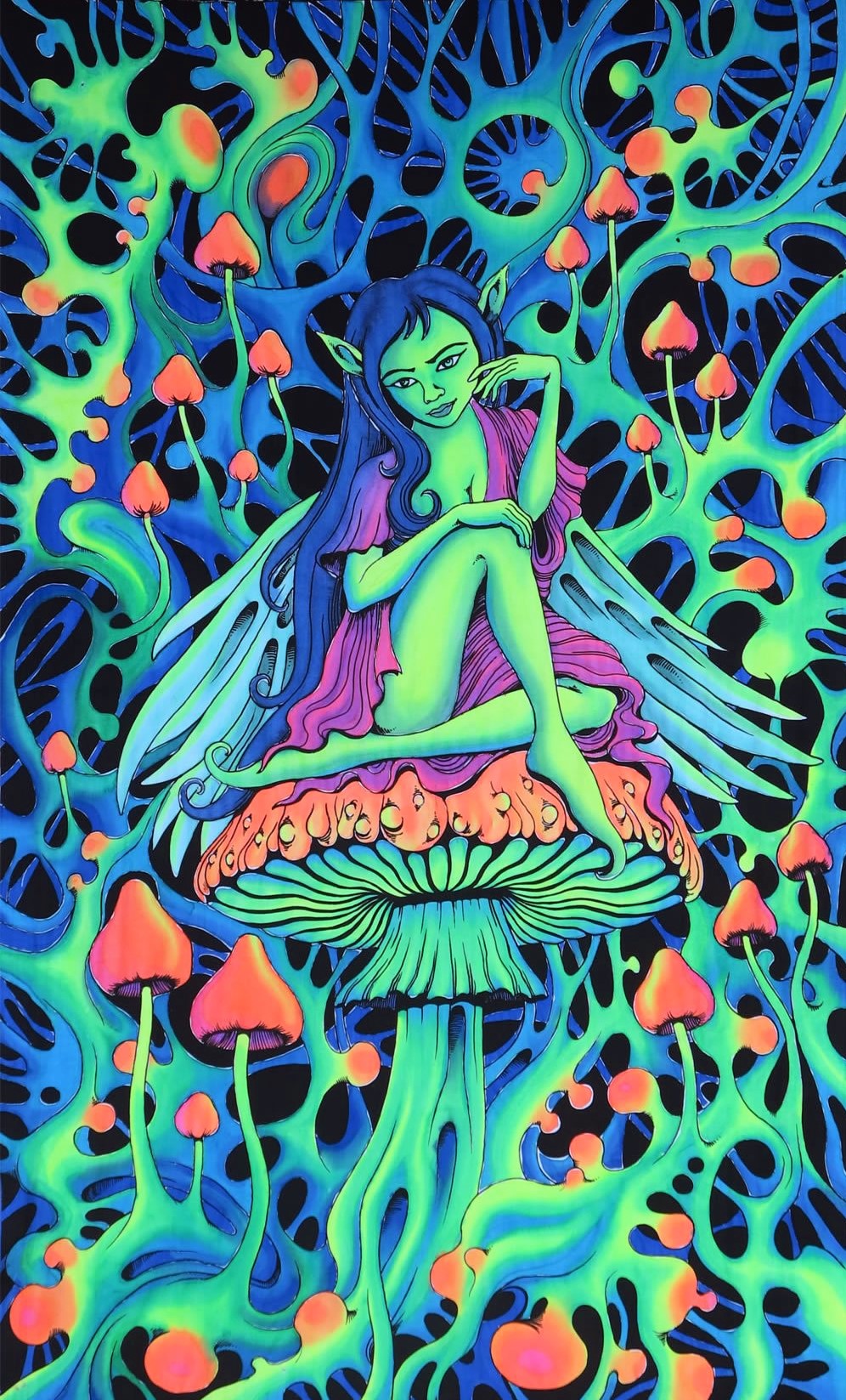 PsyAlaska Fairy - UV Backdrop