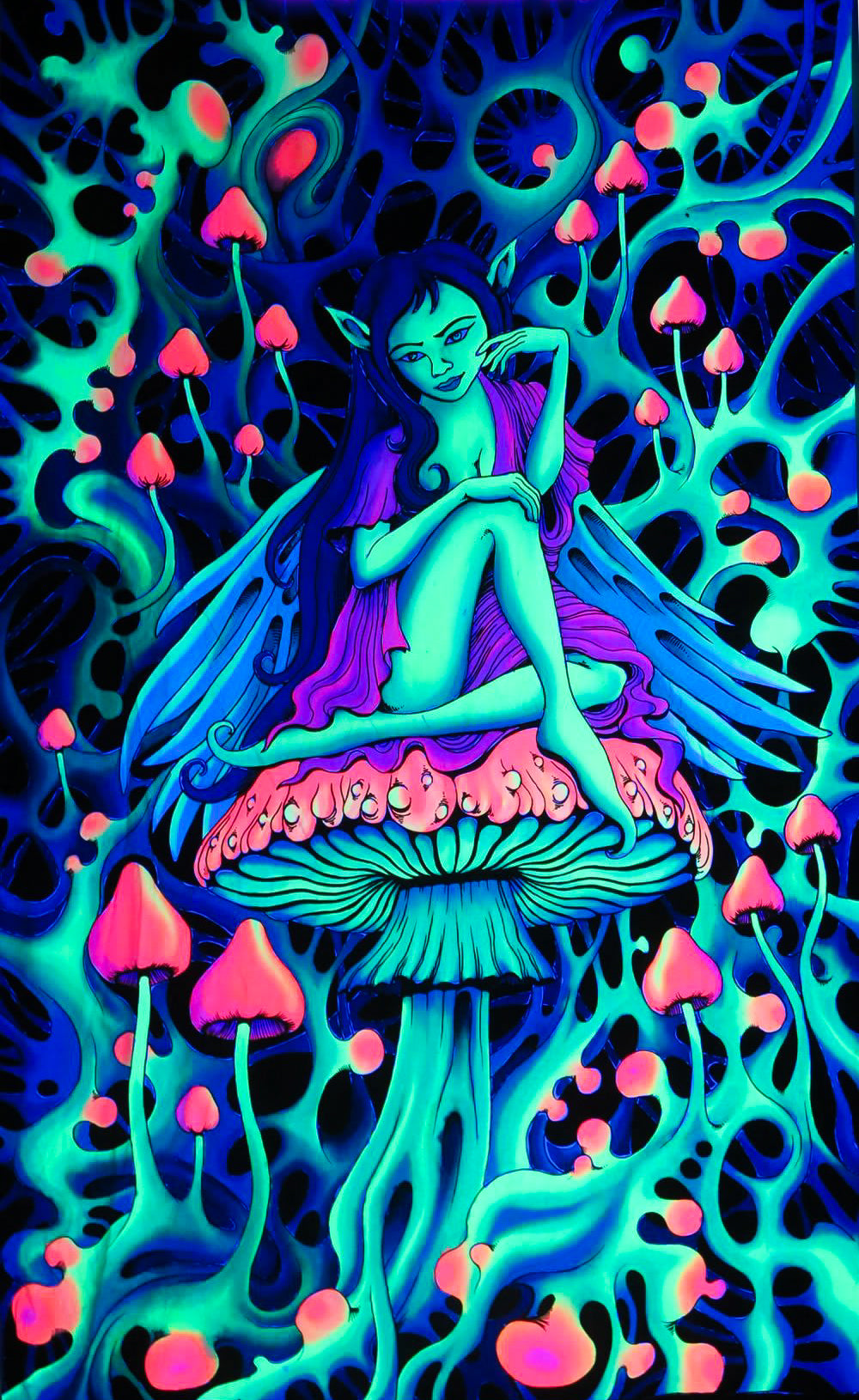 PsyAlaska Fairy - UV Backdrop