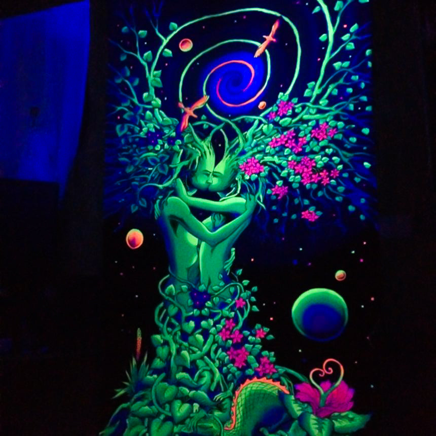 Nature's Embrace - UV Backdrop
