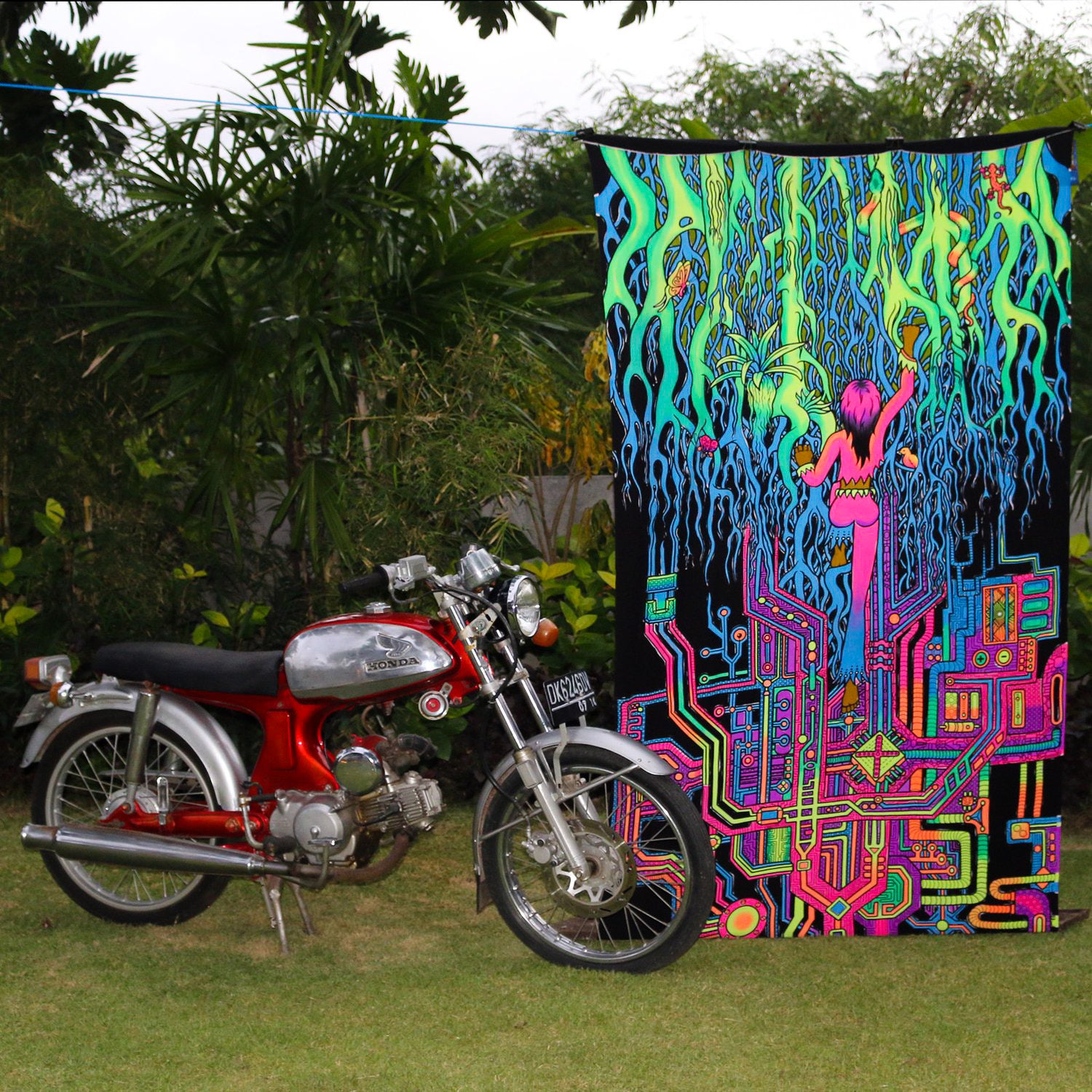 Back To Nature - UV Backdrop