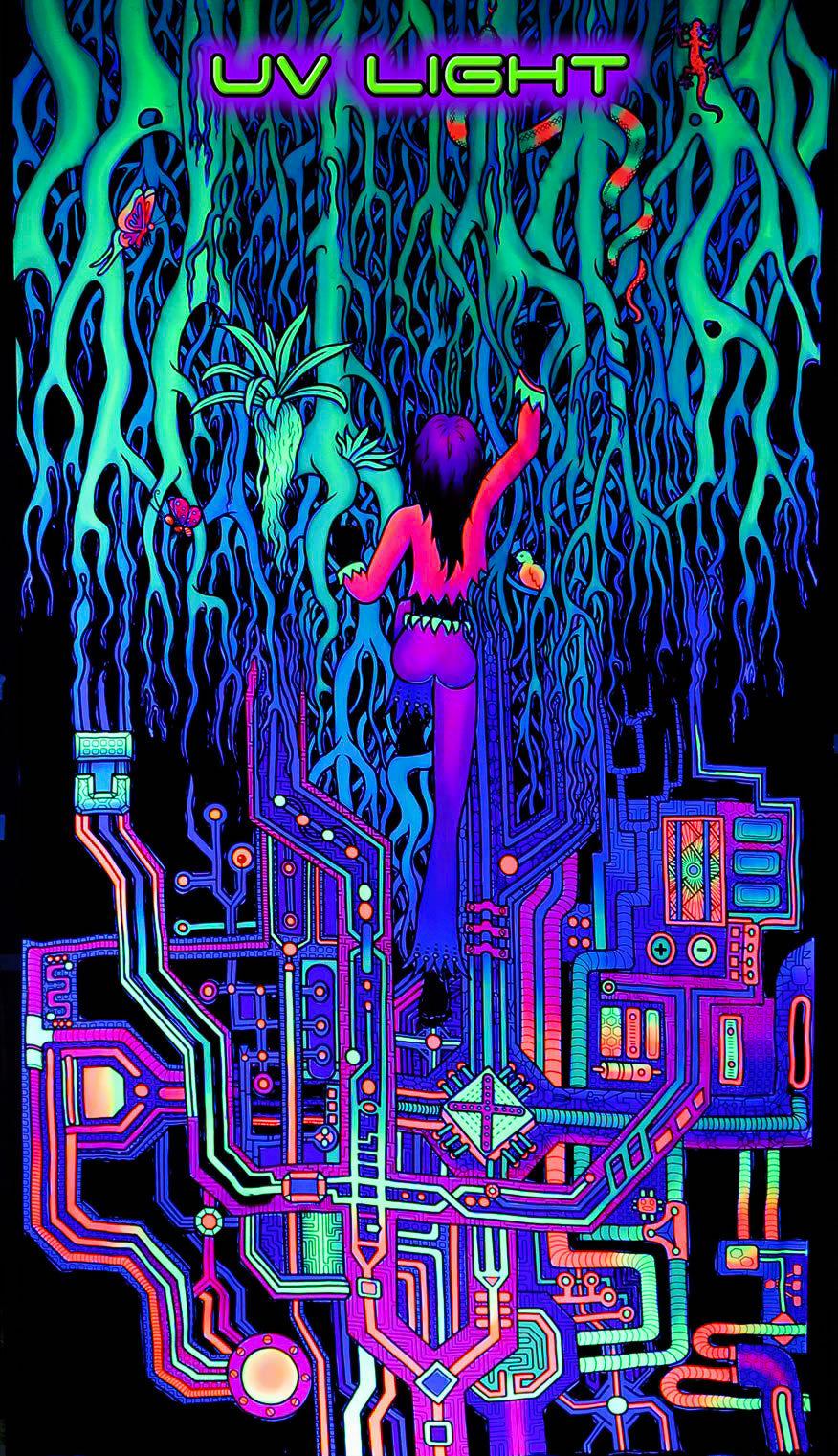 Back To Nature - UV Backdrop